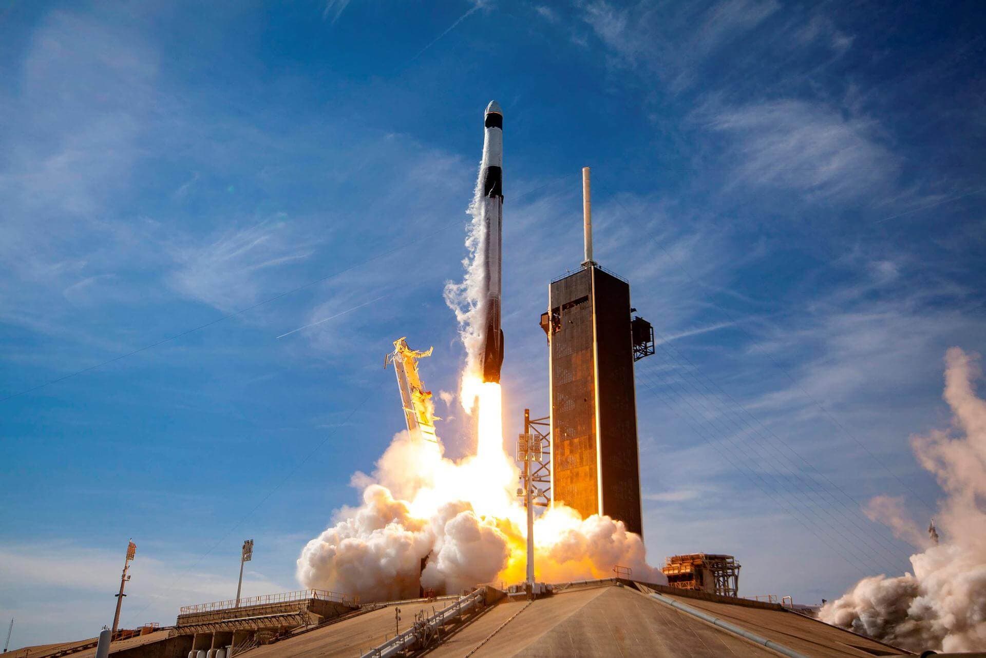 Falcon 9 Block 5 | Dragon CRS-2 SpX-35 patch
